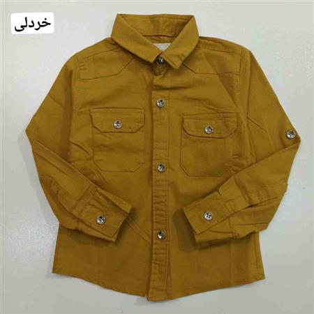 پیراهن کتان پسرانه