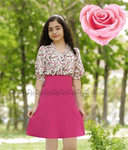 سارافن دخترانه شیک ومجلسی
