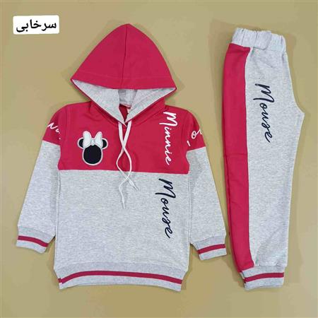 هودی شلوار میکی گلدوزی