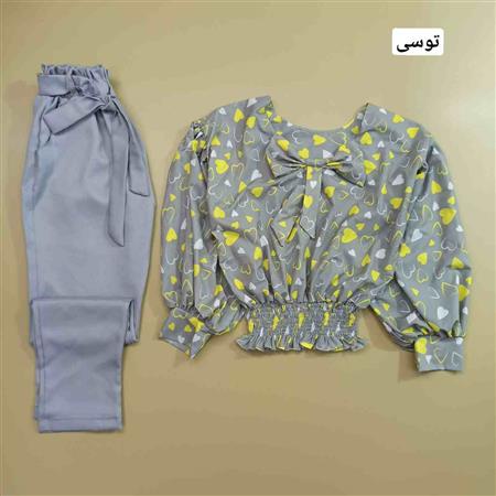 ست شومیز شلوار مجلسی بهاره