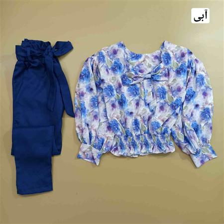 ست شومیز شلوار مجلسی بهاره