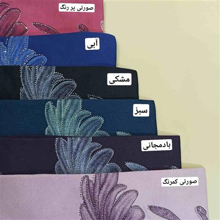 بلوز نگین دار سه گل زنانه