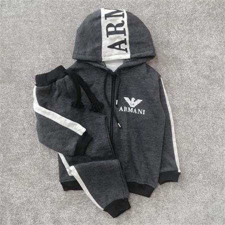 سویشرت و شلوار ذغالی Armani تکسایز