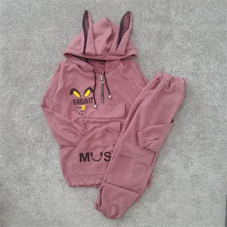 هودی شلوار Rabbit تکسایز