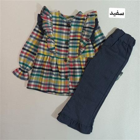 شومیز شلوار رنگین کمان