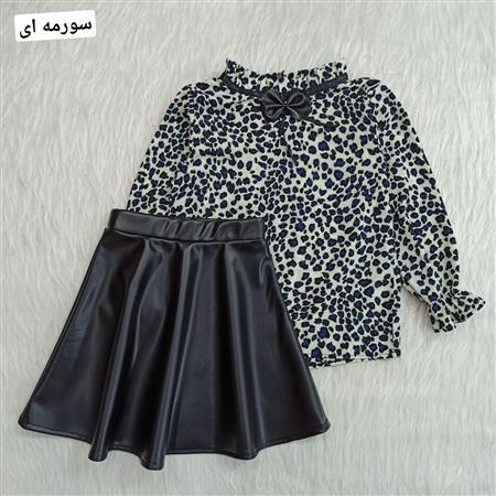 ست شومیز مجلسی پلنگی