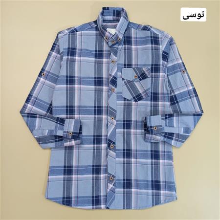 پیراهن چهارخونه پسرانه پرهام