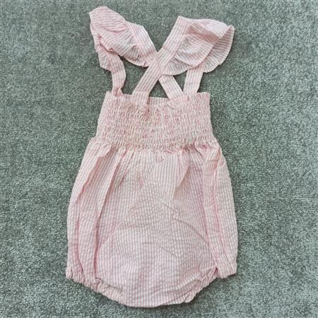 بادی راه راه صورتی تکسایز