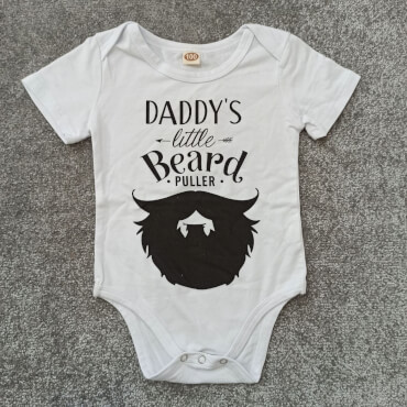 بادی سفید Beard تکسایز