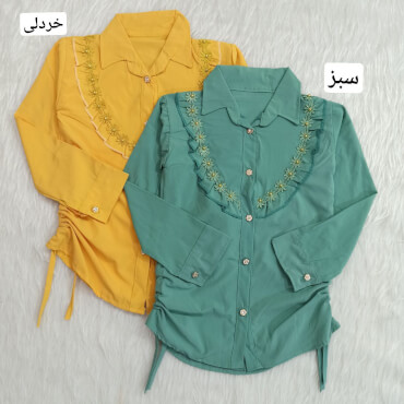 شومیز مجلسی پایین گتردار