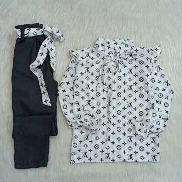ست شومیز شلوار Lv