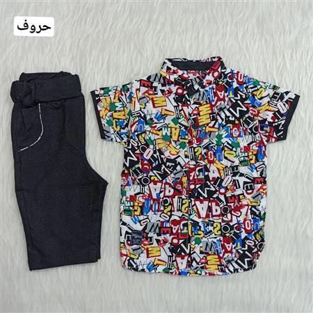 ست پیراهن شلوارک میکس