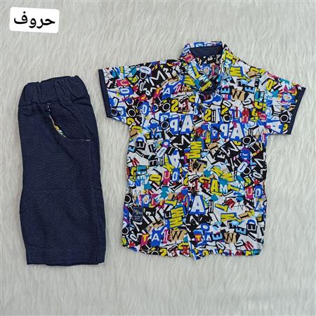 ست پیراهن شلوارک میکس
