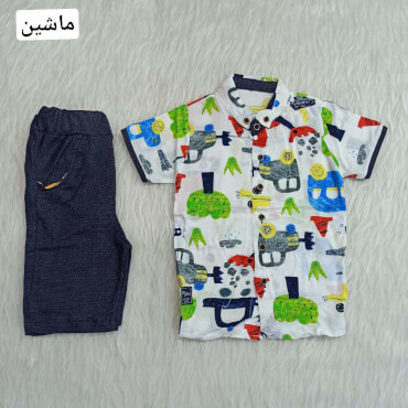 ست پیراهن شلوارک میکس