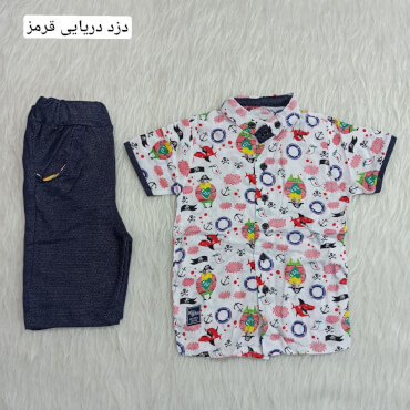 ست پیراهن شلوارک میکس