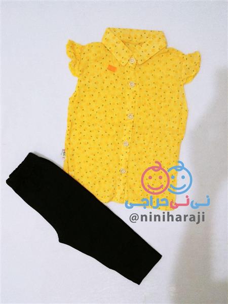دو تکه دخترانه گل ریز