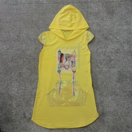 هودی زرد Moschino تکسایز
