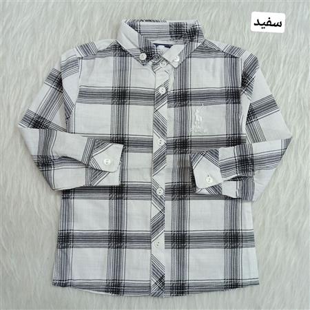 پیراهن چهارخانه پسرانه polo