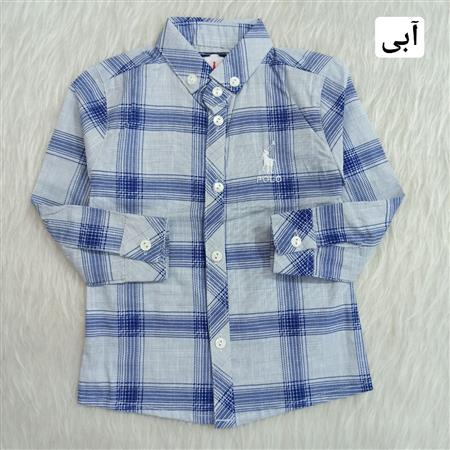 پیراهن چهارخانه پسرانه polo