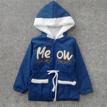 کاپشن آبی Meow تکسایز