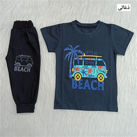 ست تیشرت شلوارک ساحل
