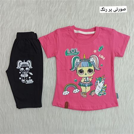 ست تیشرت ساپورت LoL و تکشاخ سایز بزرگ