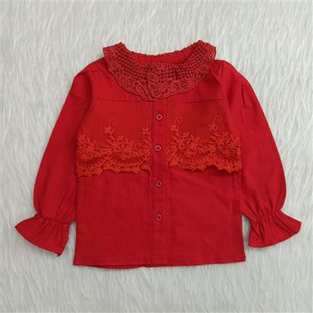 شومیز یقه گیپور سها