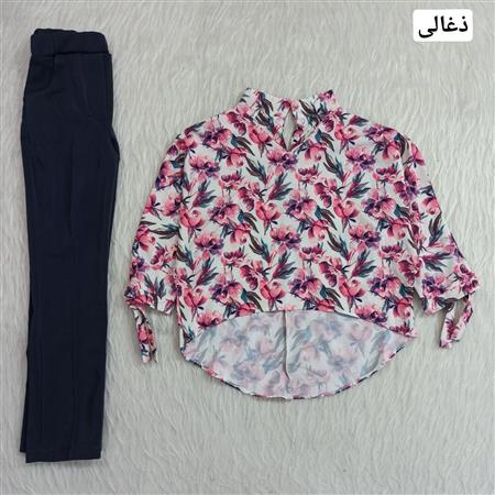 ست شومیز شلوار مجلسی مهرناز