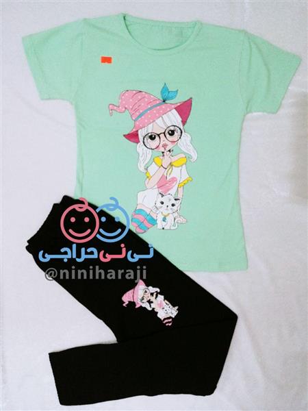 دو تکه گربه و دختر