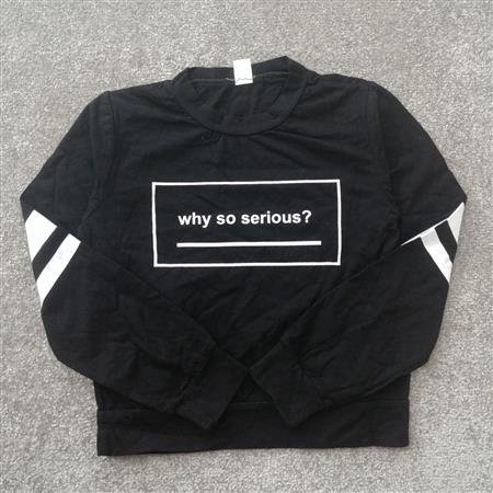 بلوز مشکی serious تکسایز