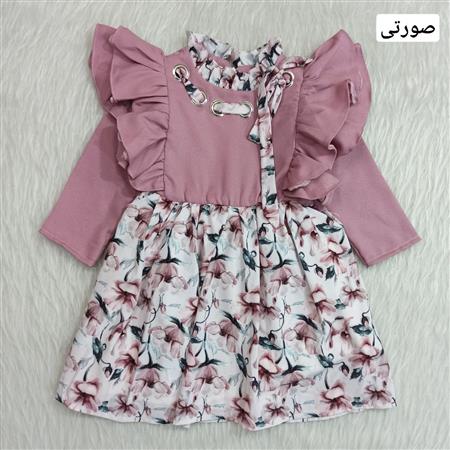 پیراهن مجلسی دامن گلدار