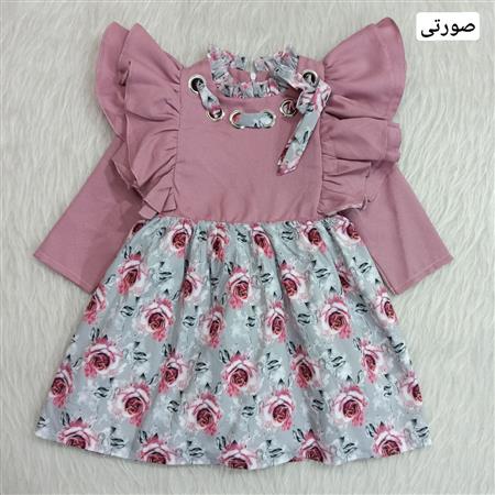 پیراهن مجلسی دامن گلدار