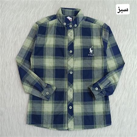 پیراهن پسرانه چهارخونه Polo