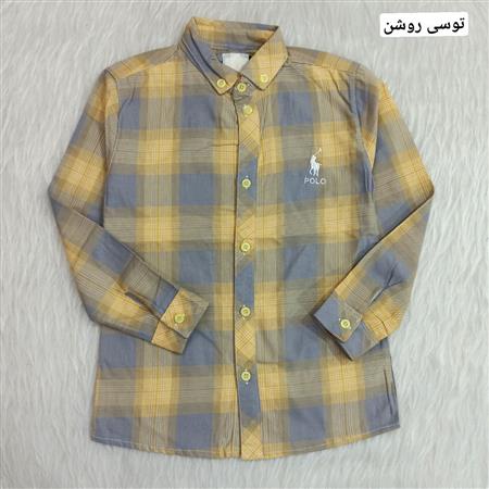 پیراهن پسرانه چهارخونه Polo