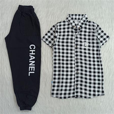 ست پسرانه دو تیکه Chanel
