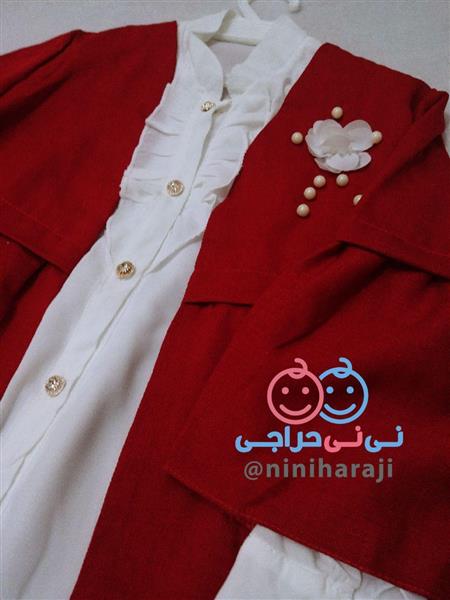 دوتیکه شومیز و مانتو مروارید