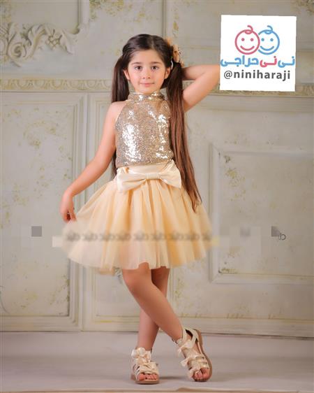 تاپ دامن پولکی مجلسی