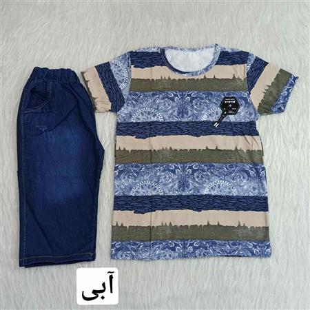 ست تیشرت و شلوارک لی رینگی