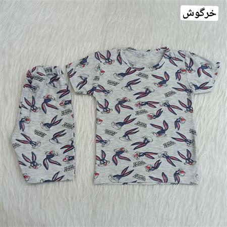 تیشرت شلوارک اسپرت طرح میکس