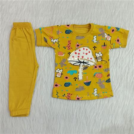 بلوز شلوارک قارچ پشمی