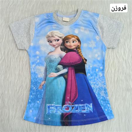 تیشرت تک دخترانه کارتونی