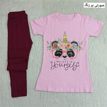 تیشرت شلوار پاندا تکشاخ کوچک