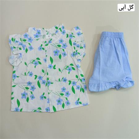 تاپ شلوارک گلها