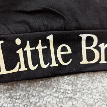 بادی مشکی baby little brother تکسایز