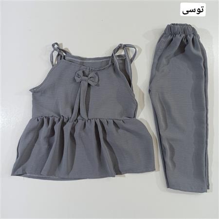 تاپ شلوارک ابر بادی بندی