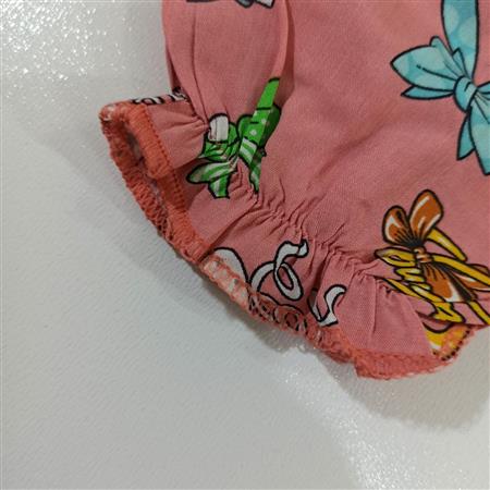 تاپ شلوارک نخی پاپیونی