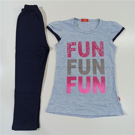 تیشرت شلوار دخترانه Fun