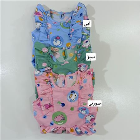 پیراهن نخی طبقه ای