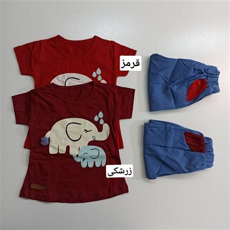 تیشرت شلوارک اسپرت فیل