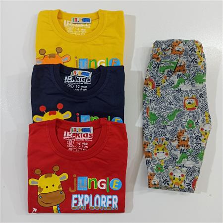 تیشرت شلوارک Jungle explorer